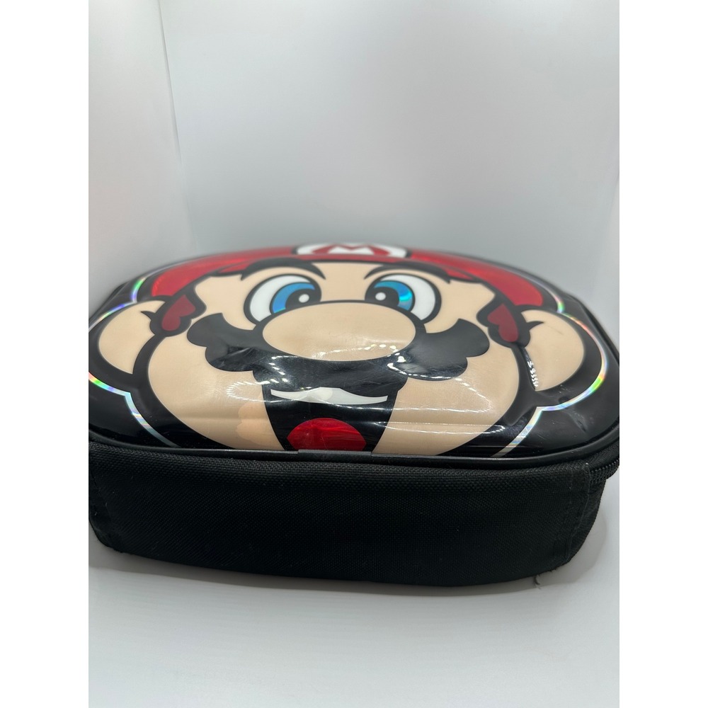 Super‎ Mario Lunch Bag Insulated Case Mario Face Kids Anime Cartoon - Picture 2 of 11